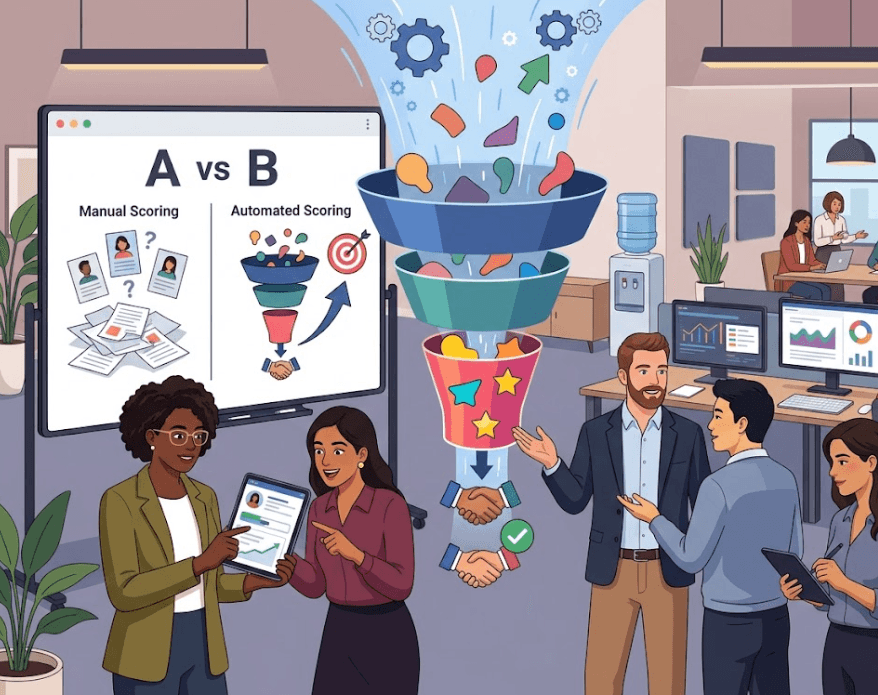 Lead scoring automatisé