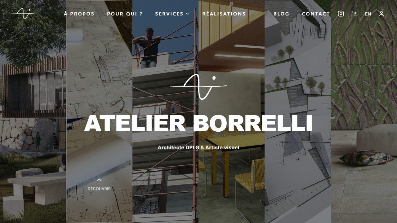 Création de site web pour architecte