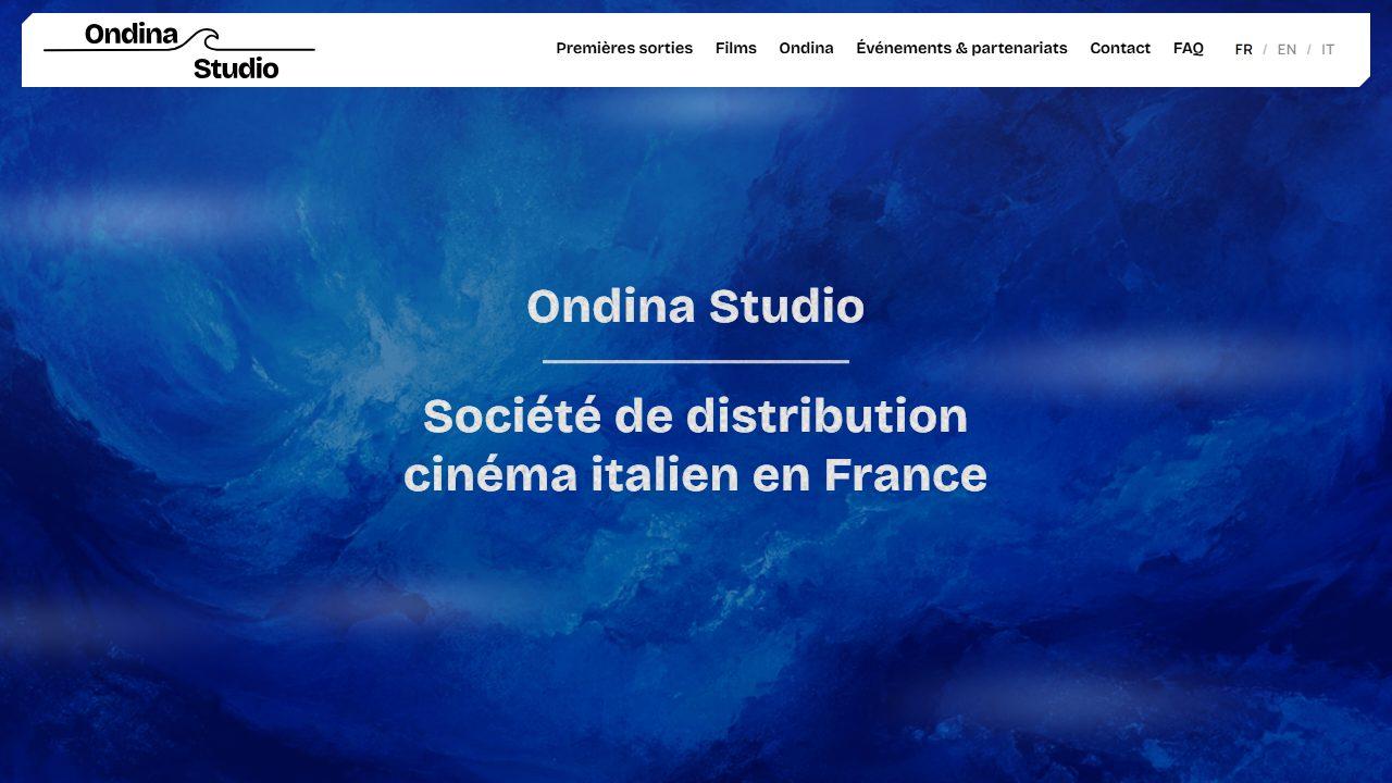 Aperçu du site Ondina Studio