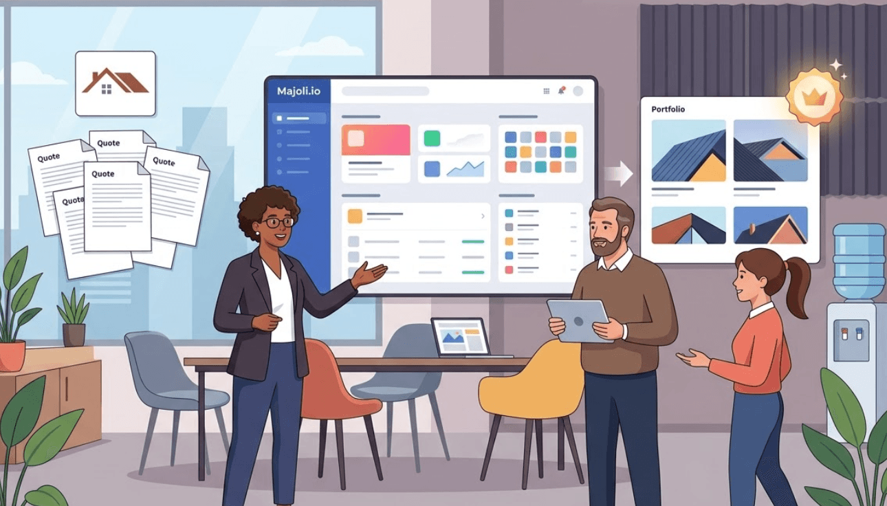 Site web professionnel pour couvreur artisan premium France