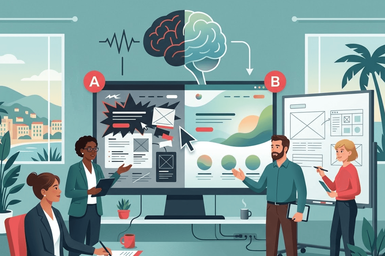 Design web apaisant pour psychologue à Nice