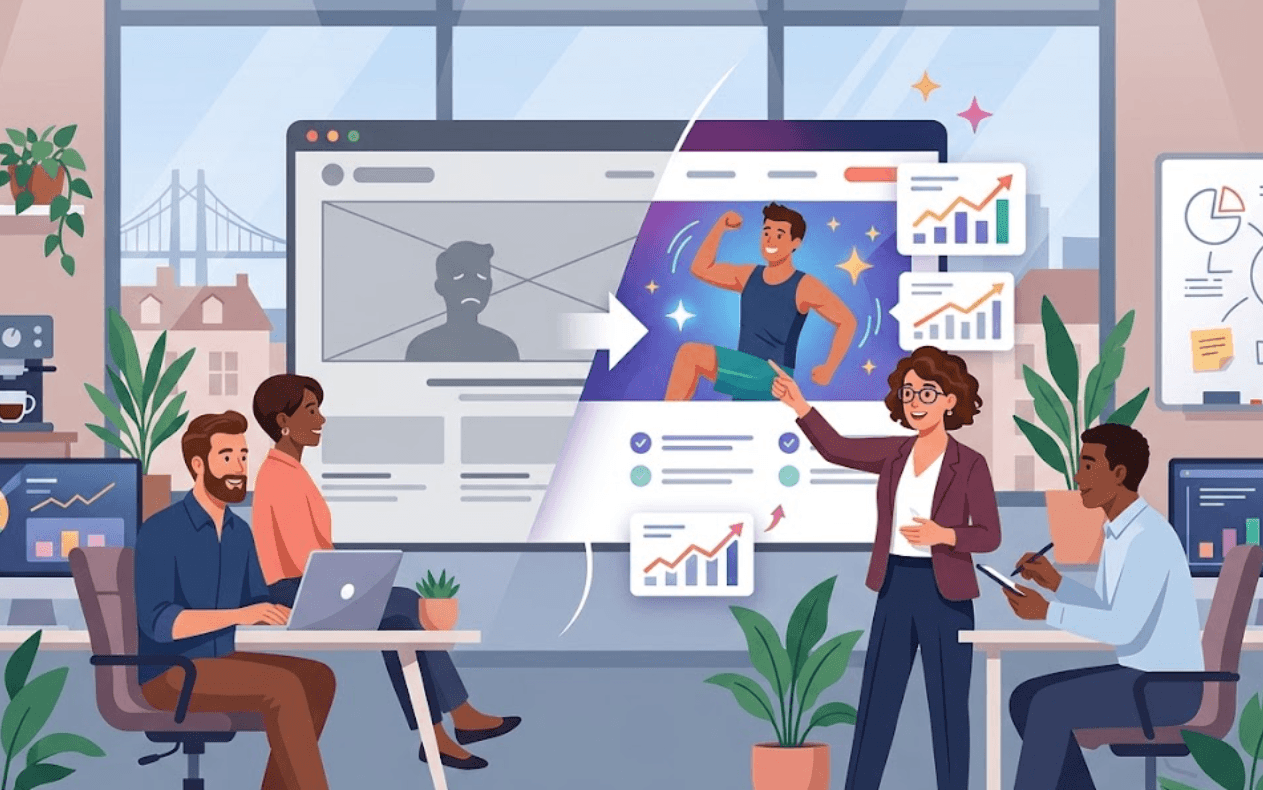 Coach sportif Bordeaux transformation client site web