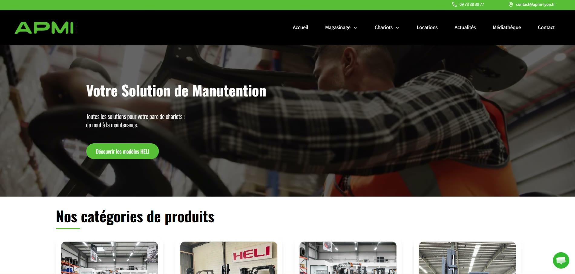 E-commerce Manutention