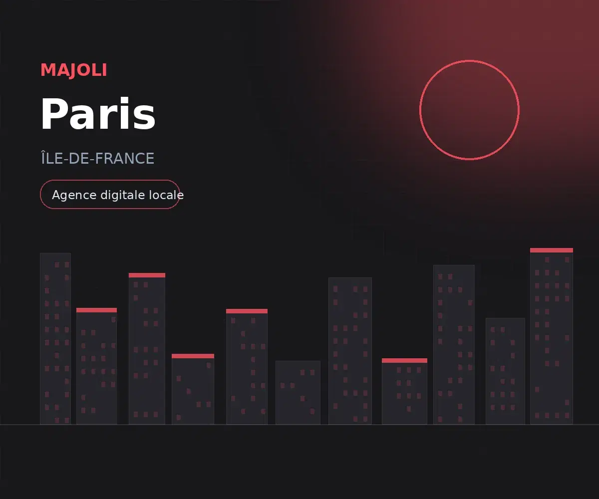 Création de site web à Paris