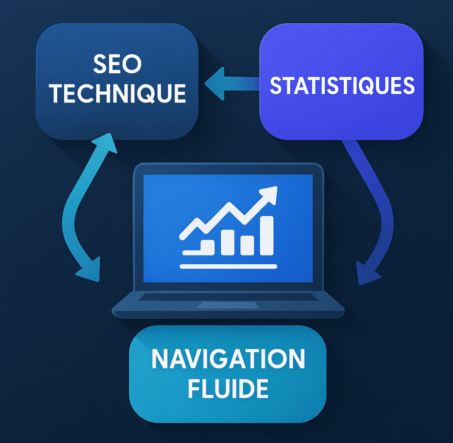 La Triade de la Performance : Comment SEO Technique, Statistiques et Fluidité