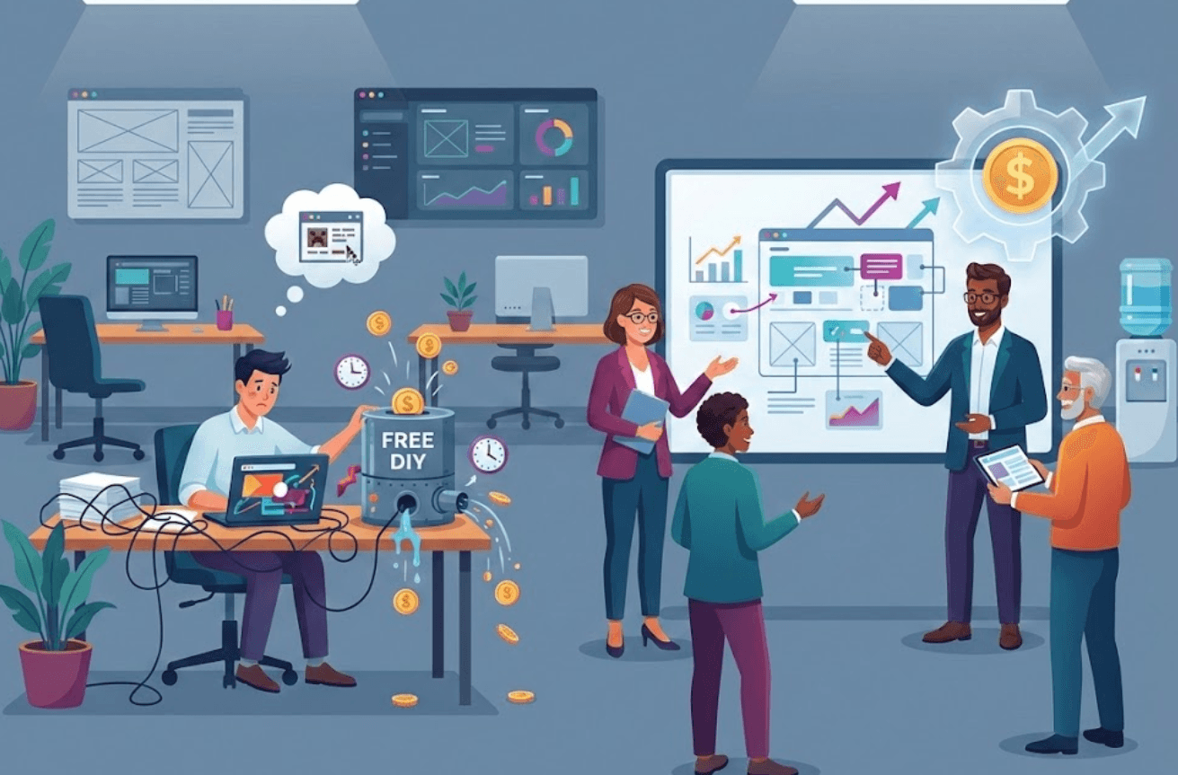 Pourquoi un site gratuit (Wix) finit par vous coûter plus cher qu’une agence