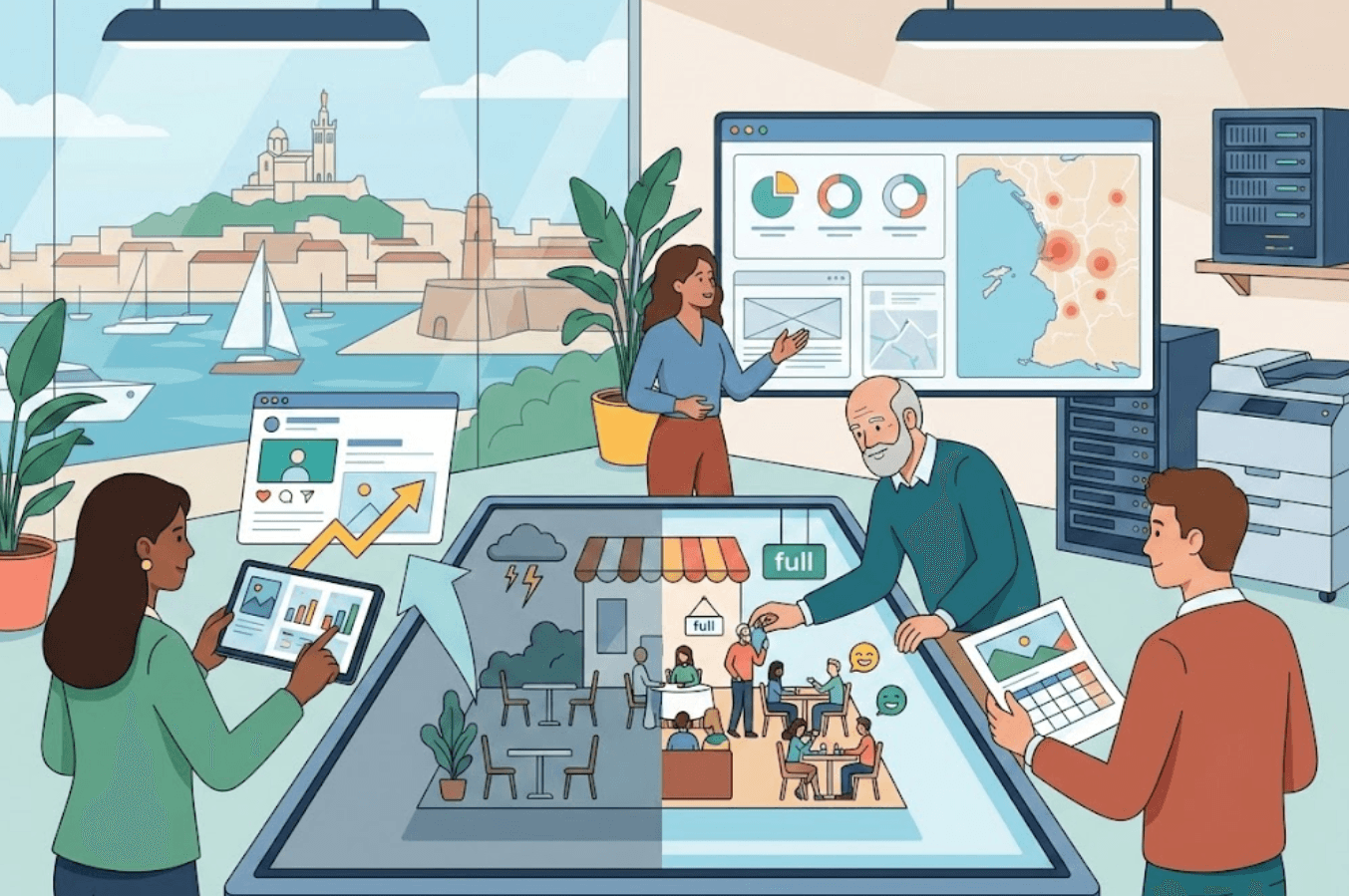 Restaurateurs à Marseille : comment remplir votre établissement le mardi