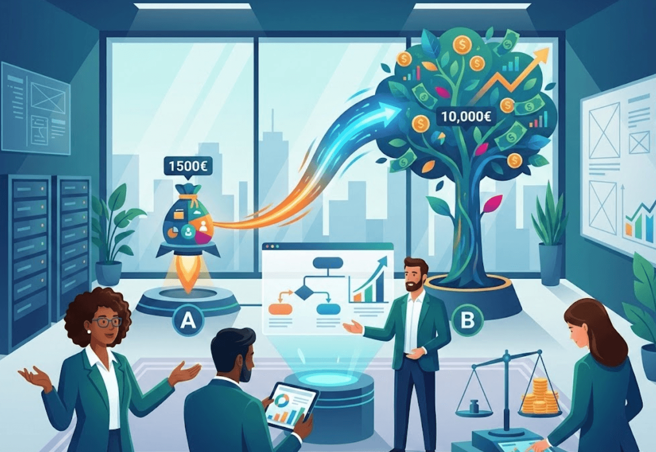 Investir 1 500 € pour en gagner 10 000 : le calcul est vite fait