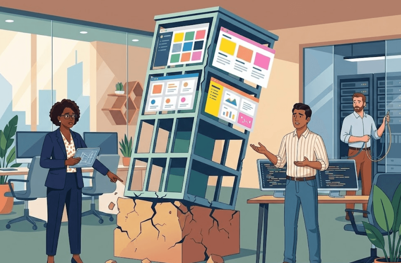 L’Architecture Web : Pourquoi un beau design sur des fondations fragiles s’écroulera