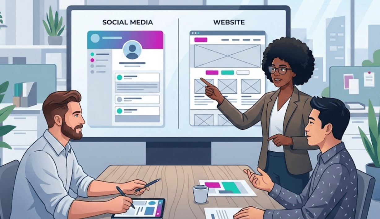 Faut-il encore créer un site web quand on a déjà une page sur les réseaux sociaux ?