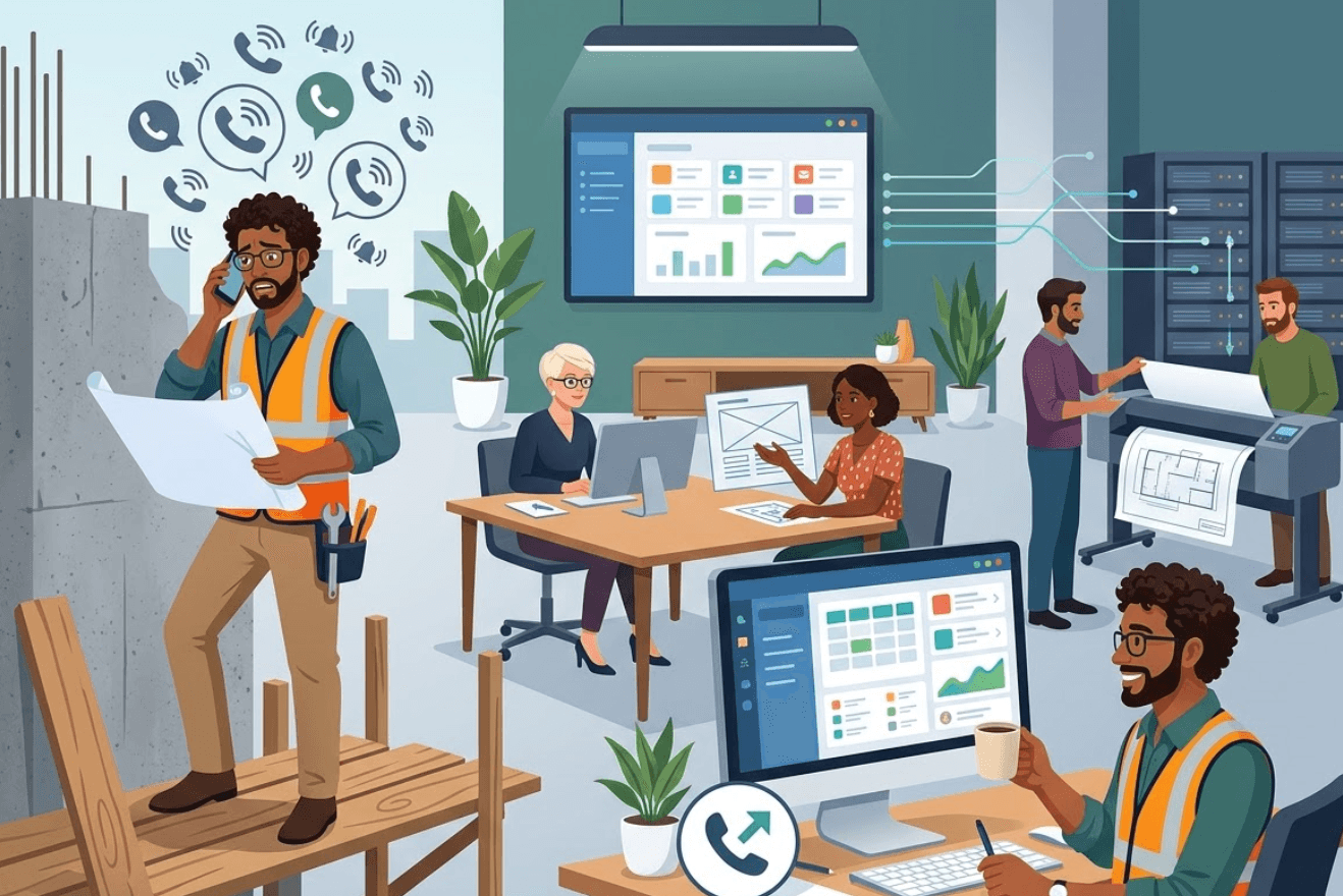 Automatisation : Comment ne plus jamais répondre au téléphone en plein chantier